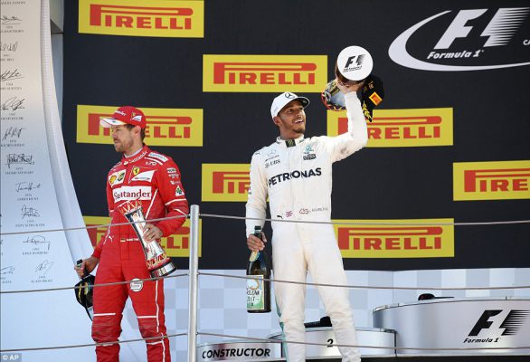 Ispanijos „Grand Prix“ lenktynes laimėjo britas L. Hamiltonas